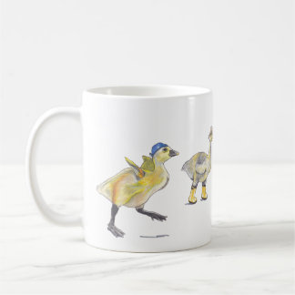 Moeder Goose en vier professionele goslings Koffiemok
