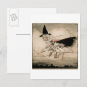 Moeder Goose, frontispion van 'Moeder Goose The Ol Briefkaart (Voorkant / Achterkant)