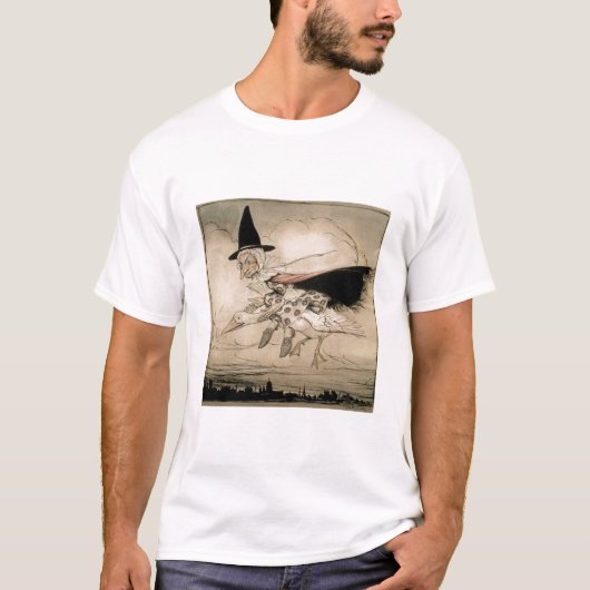 Moeder Goose, frontispion van 'Moeder Goose The Ol T-shirt (Voorkant)