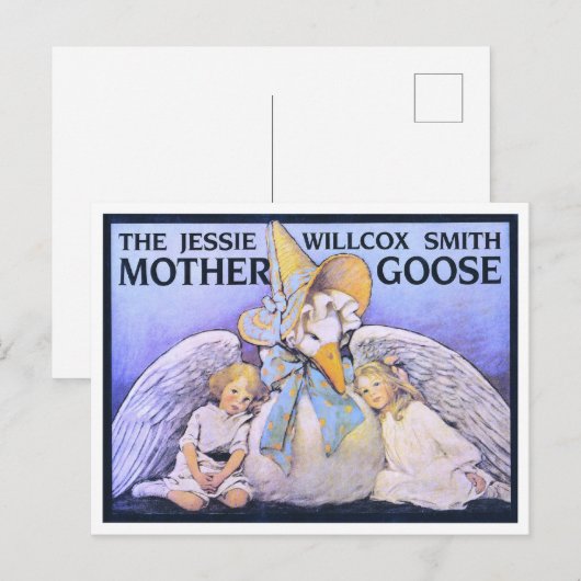 Moeder Goose, Jessie Willcox Smith Briefkaart (Voorkant / Achterkant)