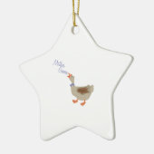 Moeder Goose Keramisch Ornament (Links)