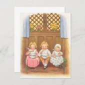 Moeder Goose Kinderzanger Rhyme Kaart (Voorkant / Achterkant)