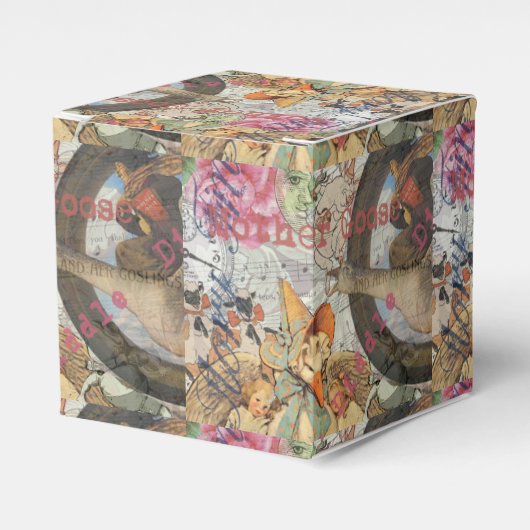 Moeder Goose Nursery Rhyme Fairy Tale Bedankdoosjes (Voorkant Zijde)