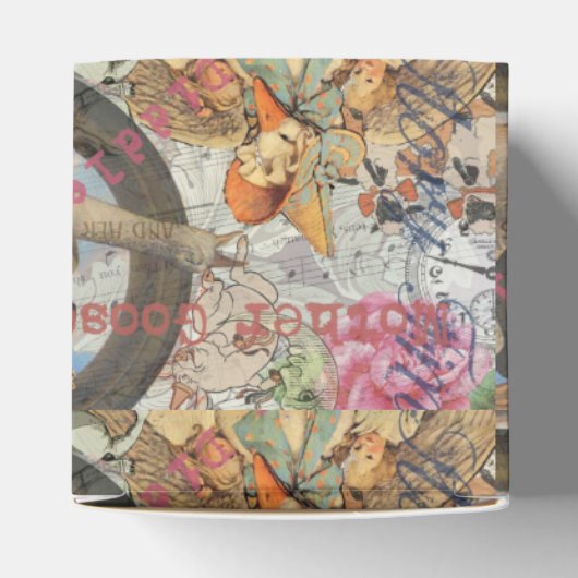 Moeder Goose Nursery Rhyme Fairy Tale Bedankdoosjes (Bovenkant)