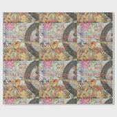 Moeder Goose Nursery Rhyme Fairy Tale Cadeaupapier (Vlak)