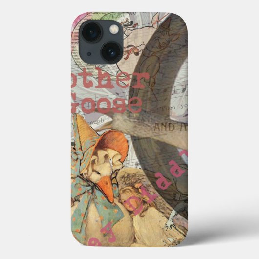 Moeder Goose Nursery Rhyme Fairy Tale Case-Mate iPhone Case (Achterkant)