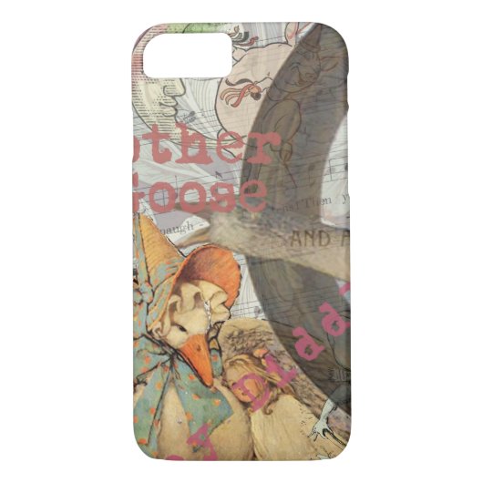 Moeder Goose Nursery Rhyme Fairy Tale Case-Mate iPhone Case (Achterkant)