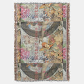 Moeder Goose Nursery Rhyme Fairy Tale Deken (Voorkant Verticaal)