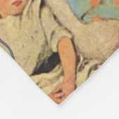 Moeder Goose Nursery Rhyme Fairy Tale Fleece Deken (Hoek)