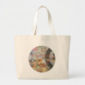 Moeder Goose Nursery Rhyme Fairy Tale Grote Tote Bag (Voorkant)