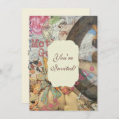 Moeder Goose Nursery Rhyme Fairy Tale Kaart (Voorkant / Achterkant)