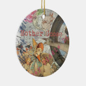 Moeder Goose Nursery Rhyme Fairy Tale Keramisch Ornament (Rechts)