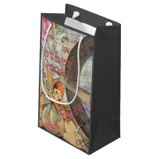 Moeder Goose Nursery Rhyme Fairy Tale Klein Cadeauzakje (Achterkant Gekanteld)