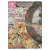 Moeder Goose Nursery Rhyme Fairy Tale Klembord (Voorkant)