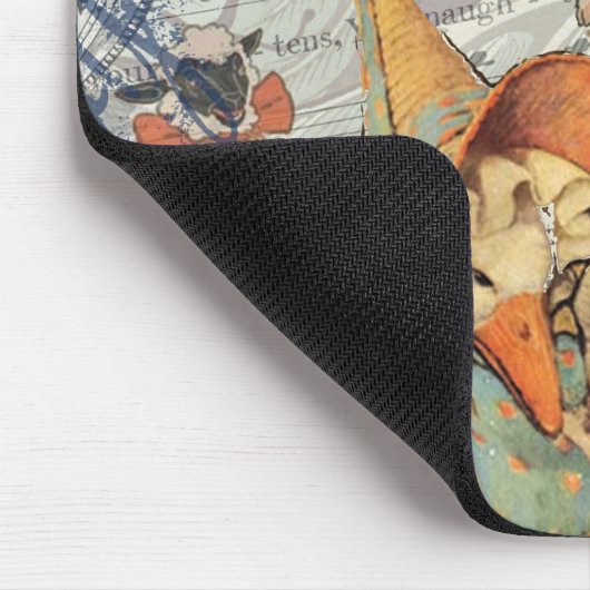 Moeder Goose Nursery Rhyme Fairy Tale Muismat (Hoek)