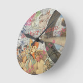 Moeder Goose Nursery Rhyme Fairy Tale Ronde Klok (Hoek)