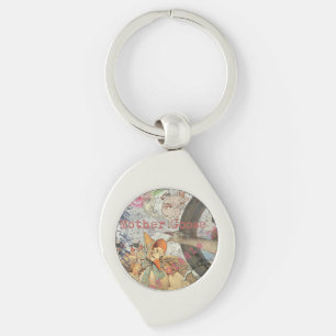 Moeder Goose Nursery Rhyme Fairy Tale Sleutelhanger