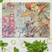 Moeder Goose Nursery Rhyme Fairy Tale Theedoek (Gevouwen)