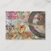 Moeder Goose Nursery Rhyme Fairy Tale Visitekaartje (Achterkant)