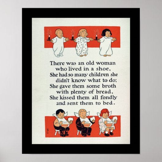 Moeder Goose Poster (Voorkant)