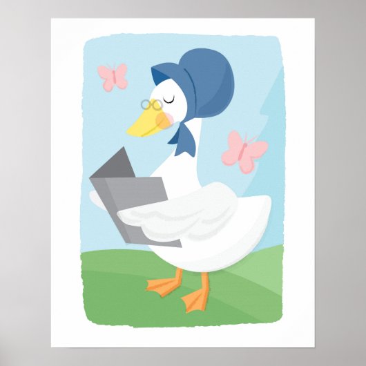 Moeder Goose Poster (Voorkant)