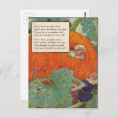 Moeder Goose uit 1920 - Peter Pumpkin Eater Briefkaart (Voorkant / Achterkant)