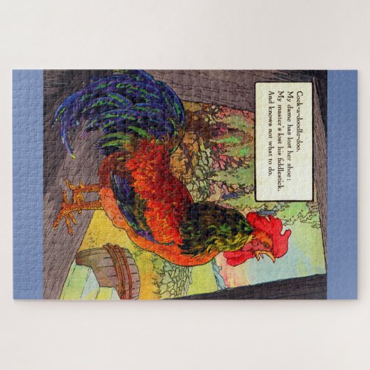 Moeder Goose uit 1920 - Roster Legpuzzel (Horizontaal)