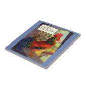 Moeder Goose uit 1920 - Roster Tegeltje (Zijkant)