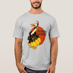 Moeder Goose uit het klassieke kinderboek T-shirt