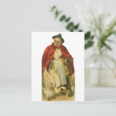 Moeder Goose Victoriaans Verhaal Boek Briefkaart (Staand voorkant)