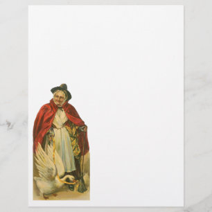 Moeder Goose  Victoriaans Verhaal Boek Flyer