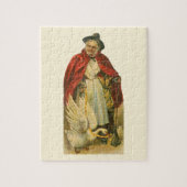 Moeder Goose Victoriaans Verhaal Boek Legpuzzel (Verticaal)