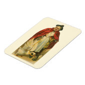 Moeder Goose  Victoriaans Verhaal Boek Magneet (Linkerzijde)