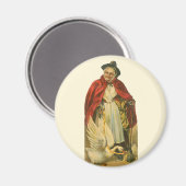 Moeder Goose  Victoriaans Verhaal Boek Magneet (Voorkant / Achterkant)