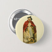 Moeder Goose  Victoriaans Verhaal Boek Ronde Button 5,7 Cm (Voorkant /achterkant)