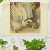 Moeder Goose  Victoriaans Verhaal Boek Theedoek (Gevouwen)