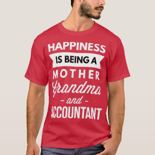 Moeder Grandma en accountant T-shirt