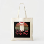 Moeder Grandma Funny schetst een ontwerp van Bad M Tote Bag (Voorkant)