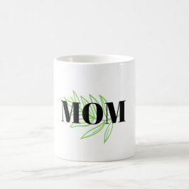 Moeder groen blad koffiemok