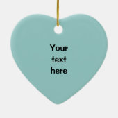 Moeder Guernsey Koe en Cute Calf Keramisch Ornament (Achterkant)