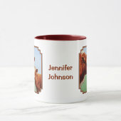 Moeder Guernsey Koe en Cute Calf Mok (Midden)