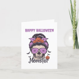 Moeder Halloween-cadeau voor mama Feestdagen Kaart