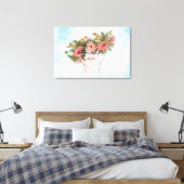 Moeder: Hart van Thuis Canvas Print (Diverse Maten (Insitu (Slaapkamer))
