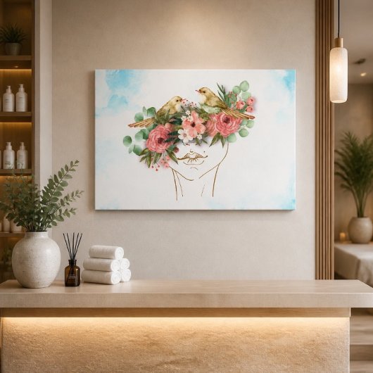Moeder: Hart van Thuis Canvas Print (Diverse Maten