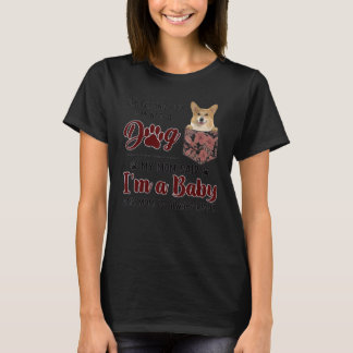 Moeder heeft altijd gelijk Bloemenkraag Corgi Hond T-shirt
