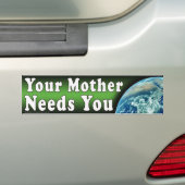 Moeder heeft je Bumpersticker nodig (Op auto)