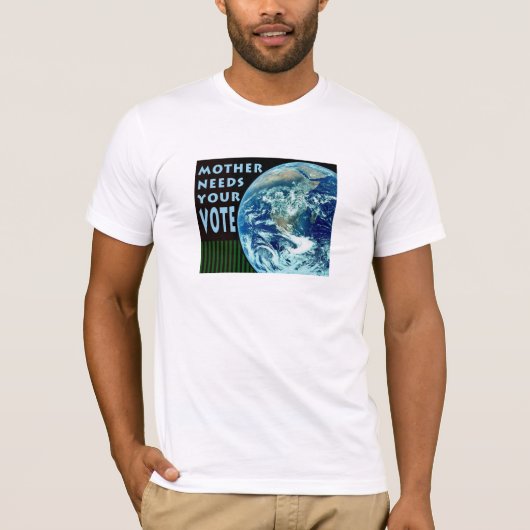 Moeder heeft je stem T-shirt nodig (Voorkant)