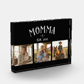 Moeder heeft Kid Count Chic Zwart 3 Foto (Links)