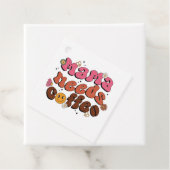 Moeder heeft koffie nodig bedankjes labels (In situ)