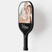 Moeder heeft leuk script foto gemaakt pickleball paddle (Links)